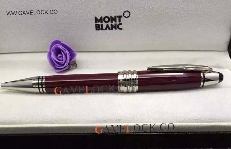 Montblanc JFK Ballpoint Pen AAA Quality Red Resin